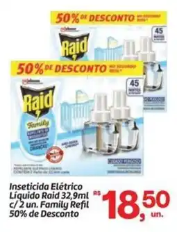 Fort Atacadista Inseticida Elétrico Líquido Raid oferta