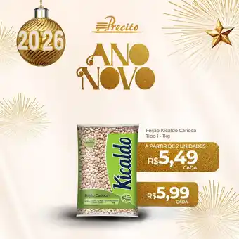 Feijão Kicaldo Carioca Tipo 1