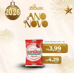 Supermercado Precito Açúcar Refinado União oferta