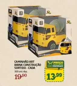 Cooper Caminhão art brink construção sortido-cada oferta