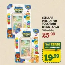 Cooper Celular interativo touch art brink - cada oferta