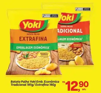 Batata Palha Yoki Emb. Econômica Tradicional /Extrafina