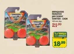 Cooper Brinquedo monster jam sunny sortido-cada oferta