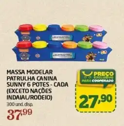 Cooper Massa modelar patrulha canina sunny 6 potes - cada oferta