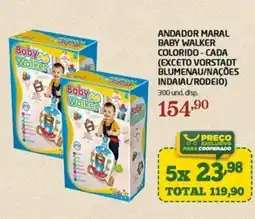 Cooper Andador maral baby walker colorido-cada oferta
