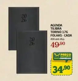 Cooper Agenda tilibra torino 176 folhas-cada oferta