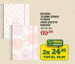 Cooper Agenda tilibra sonho planer cada (exceto rodeio) oferta