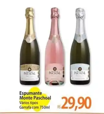 Espumante Monte Paschoal Vários tipos Garrafa