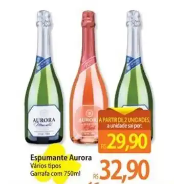 Espumante Aurora Vários tipos Garrafa