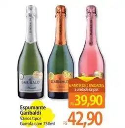 Atacadão Espumante Garibaldi Vários tipos oferta