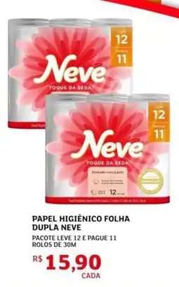 Assaí Atacadista Papel higiênico folha dupla neve oferta