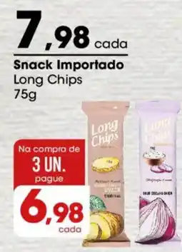 Zaffari Snack Importado Long Chips oferta