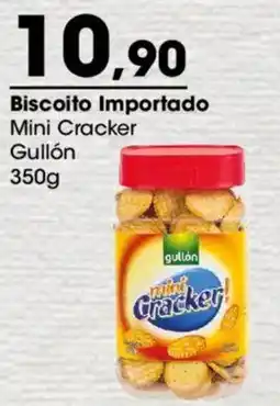 Zaffari Biscoito Importado Mini Cracker Gullón oferta