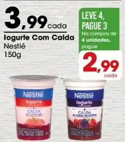 Zaffari logurte Com Calda Nestlé oferta