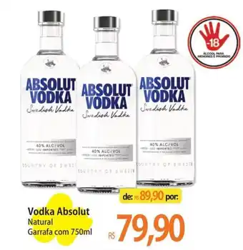 Vodka Absolut Natural