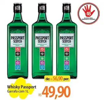 Whisky Passport Garrafa