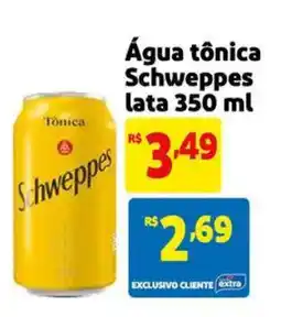 Extra Supermercado Água tônica Schweppes oferta