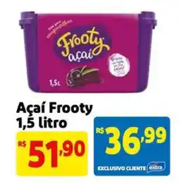 Extra Supermercado Açaí Frooty oferta