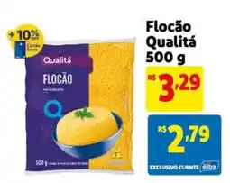 Extra Supermercado Flocão Qualitá oferta