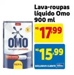 Extra Supermercado Lava-roupas líquido Omo oferta