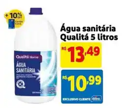Extra Supermercado Água sanitária Qualitá oferta