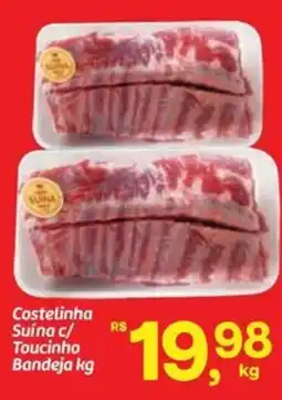 Fort Atacadista Costelinha Suína c/ Toucinho Bandeja oferta