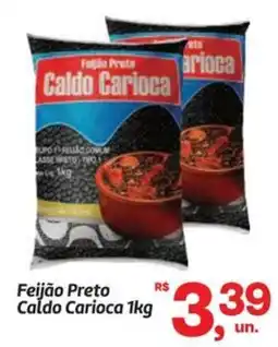 Fort Atacadista Feijão Preto Caldo Carioca oferta