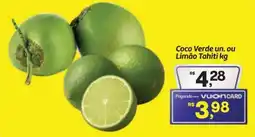 Fort Atacadista Coco Verde un. ou Limão Tahiti oferta