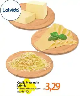 Atacadão Queijo Mussarela Latvida oferta