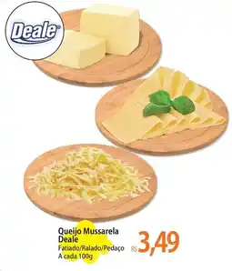 Atacadão Queijo Mussarela Deale oferta