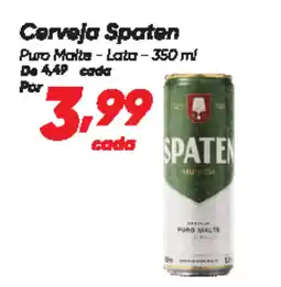 Dia Cerveja Spaten Puro Maite - Lata oferta