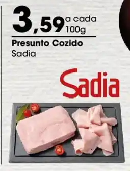 Zaffari Presunto Cozido Sadia oferta