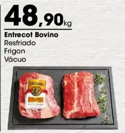 Zaffari Entrecot Bovino Resfriado Frigon Vácuo oferta