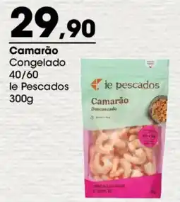 Zaffari Camarão Congelado 40/60 le Pescados oferta