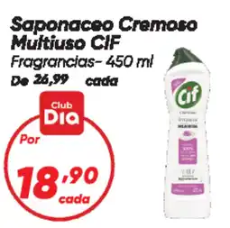 Dia Saponaceo Cremoso Multiuso CIF Fragrancias oferta