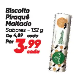 Dia Biscoito Piraquê Maltado oferta