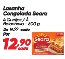 Dia Lasanha Congelada Seara oferta
