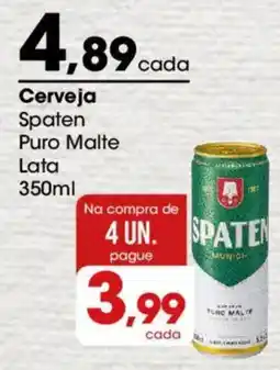 Zaffari Cerveja Spaten Puro Malte oferta