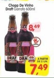 Cercadão Chopp de Vinho Draft 600ml oferta