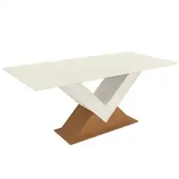 Benoit Mesa de Jantar Kappesberg CSJ1528-CNOWV8 Com Vidro 180x105cm oferta