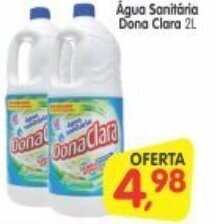 Cercadão Agua Sanitaria Dona Clara 2L oferta