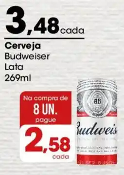 Zaffari Cerveja Budweiser oferta
