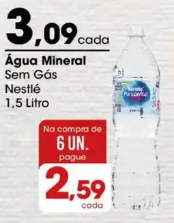 Zaffari Água Mineral Sem Gás Nestlé oferta