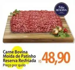 Atacadão Carne Bovina Moída de Patinho Reserva Resfriada oferta