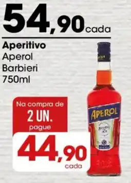 Zaffari Aperitivo Aperol Barbieri oferta