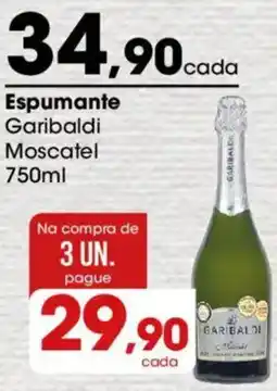 Zaffari Espumante Garibaldi Moscatel oferta