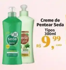 Supermercados Mateus Creme de Pentear Seda Tipos oferta
