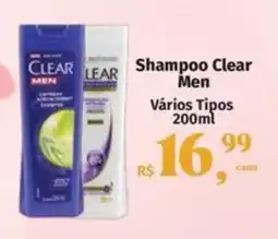 Supermercados Mateus Shampoo Clear Men oferta