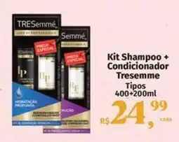 Supermercados Mateus Kit Shampoo + Condicionador TRESemmé oferta
