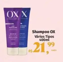 Supermercados Mateus Shampoo OX Vários Tipos oferta
